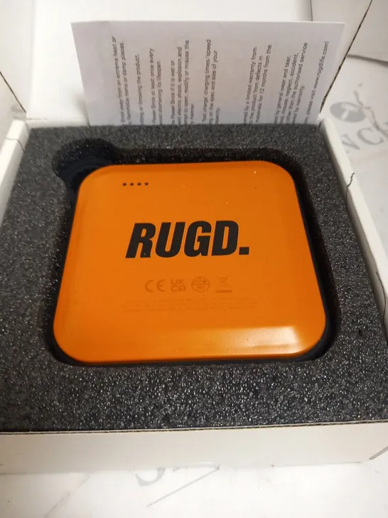 BOXED RUGD POWER BRICK POWERBANK