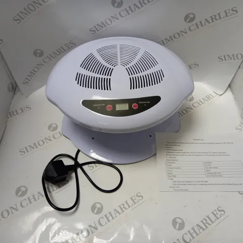 BOXED MAINS POWERED HEAT & DRY - MODEL WC-001, WITH LED DISPLAY AND MANUAL