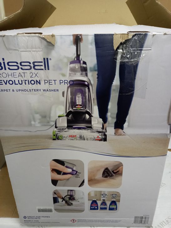 BISSELL PROHEAT 2X REVOLUTION PET PRO CARPET CLEANER 