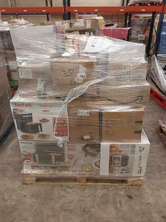 PALLET OF APPROXIMATELY 22 UNPROCESSED RAW RETURN HOUSEHOLD AND ELECTRICAL GOODS TO INCLUDE;