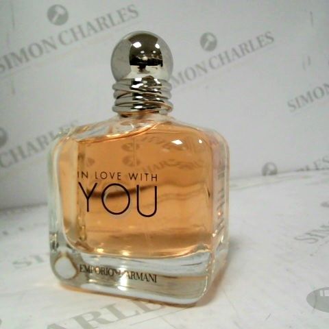 EMPORIO ARMANI IN LOVE WITH YOU EDP 100ML TESTER BOTTLE