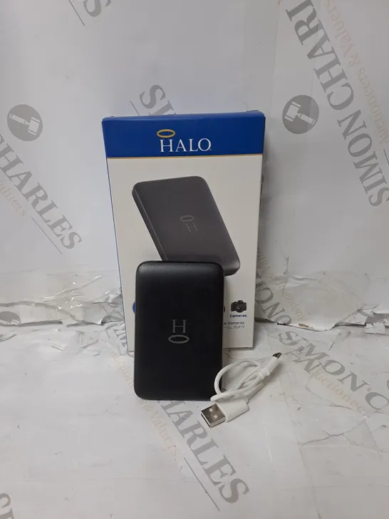 BOXED HALO 5000 POWER BANK RECHARGES ALL USB DEVICES