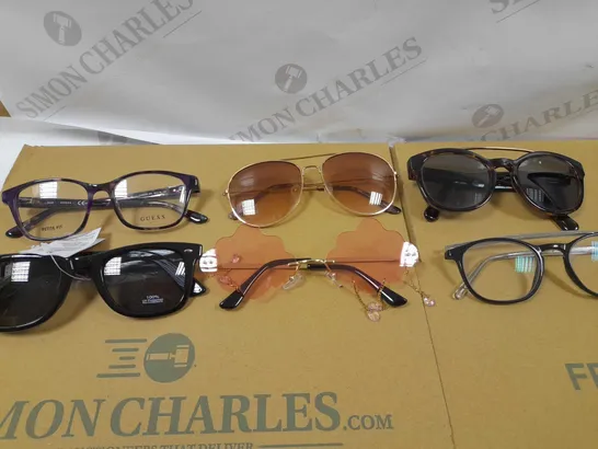 LOT OF APPROXIMATELY 15 VARIOUS GLASSES/SUNGLASSES  