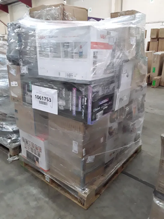 PALLET OF APPROXIMATELY 31 UNPROCESSED RAW RETURN HOUSEHOLD AND ELECTRICAL GOODS TO INCLUDE;