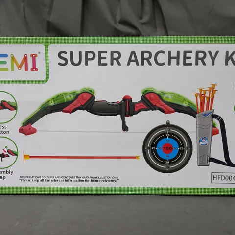 BOXED TEMI SUPER ARCHERY KIT