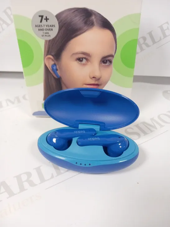 BOXED BELKIN SOUNDFORM NANO WIRELESS EARBUDS FOR KIDS 