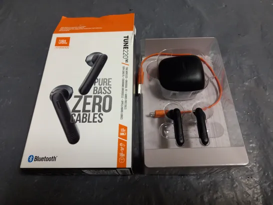 BOXED JBL TUNE 220 TWS EARBUDS