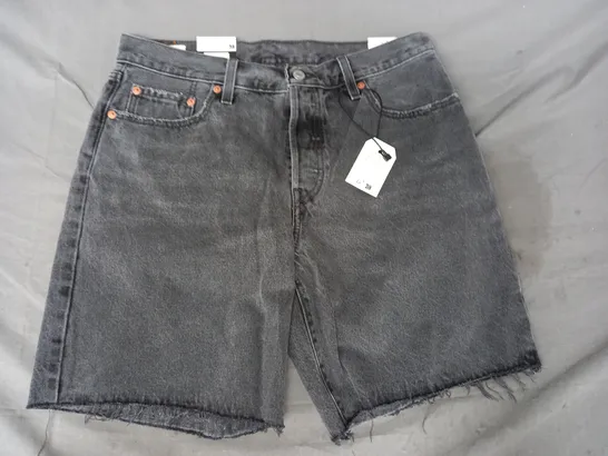 LEVI'S 501 '90S SHORTS IN DARK GREY SIZE 29