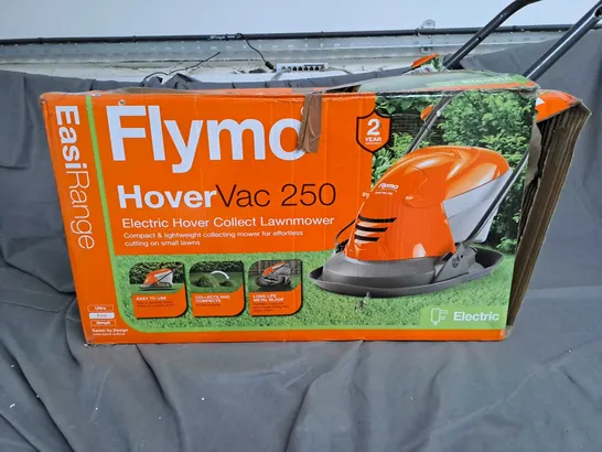 FLYMO HOVERVAC 250 EASIRANGE ELECTRIC LAWNMOWER 