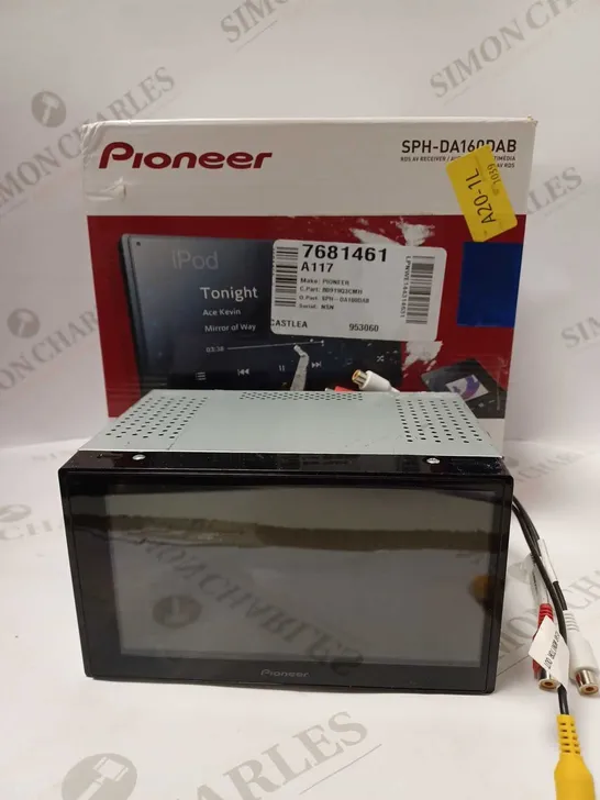 PIONEER SPH-DA160DAB MECHAFREE 6.8” TOUCHSCREEN CAR MULTIMEDIA PLAYER