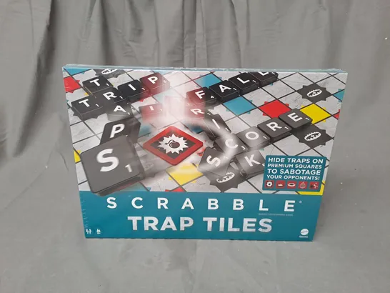 BOXED AND SEALED SCARBBLE TRAP TILES GAME