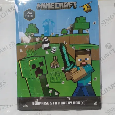 BOXED MINECRAFT SURPRISE STATIONERY BOX ADVENT CALENDAR