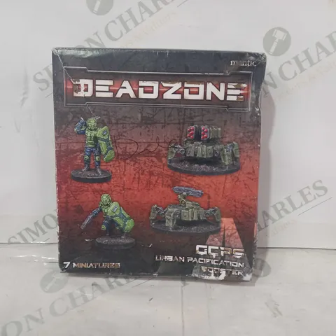 MANTIC DEADZONE GCPS URBAN PACIFICATION BOOSTER (PACK OF 7 MINIATURES)