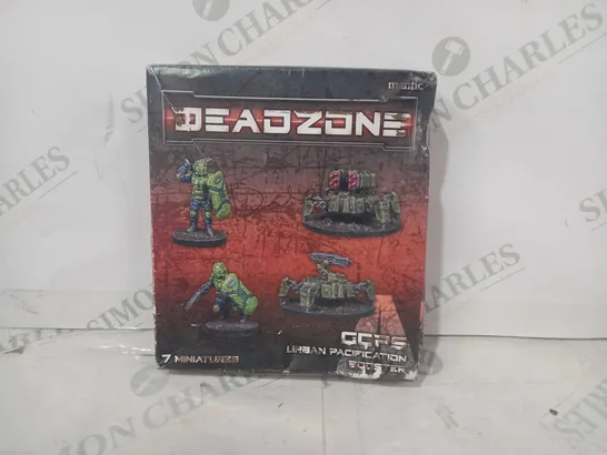 MANTIC DEADZONE GCPS URBAN PACIFICATION BOOSTER (PACK OF 7 MINIATURES)