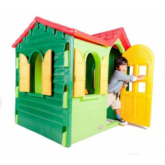 BOXED LITTLE TIKES COUNTRY COTTAGE EVERGREEN RRP £379.99