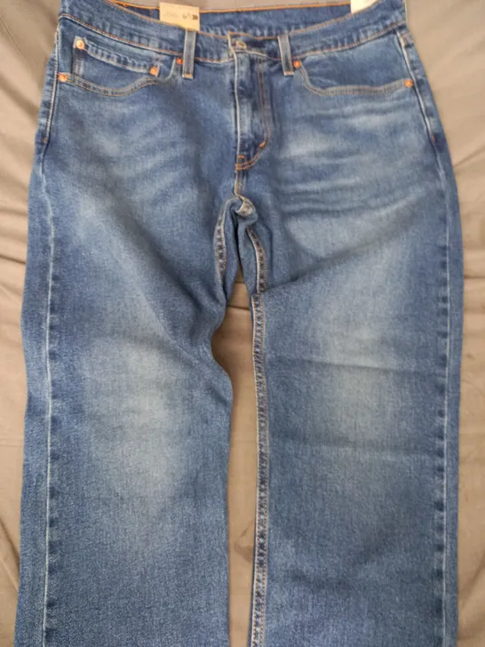 LEVI'S 512 SLIM TAPER JEANS IN BLUE SIZE 34/30