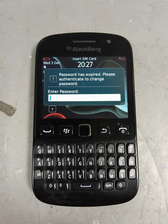 BLACKBERRY 9720 MOBILE PHONE  