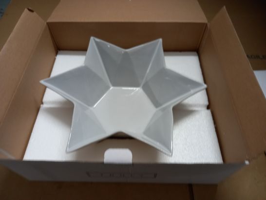 BOXED TRULY WHITE STAR BOWL