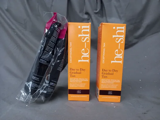 BOXED HE-SHI DAY TO DAY GRADUAL TAN KIT