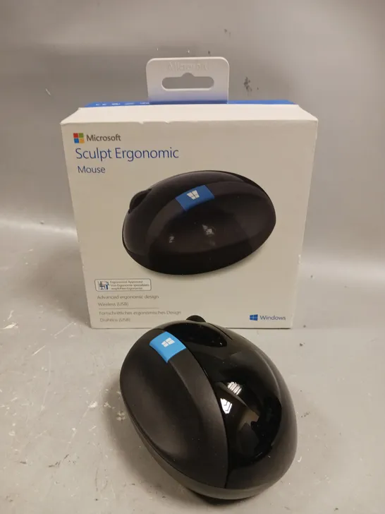 BOXED MICROSOFT SCULPT ERGONOMIC WIRELESS MOUSE 