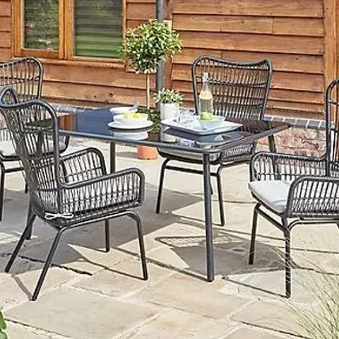 BRAND NEW BOXED ARIZONA BLACK 5 PIECE DINING SET(2 BOXES)