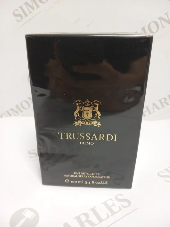 BOXED AND SEALED TRUSSARDI UOMO EAU DE TOILETTE 100ML