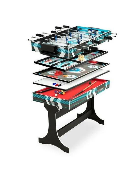 BOXED HY-PRO METRON 4FT MULTI GAMES TABLE (COLLECTION ONLY) RRP £189.99