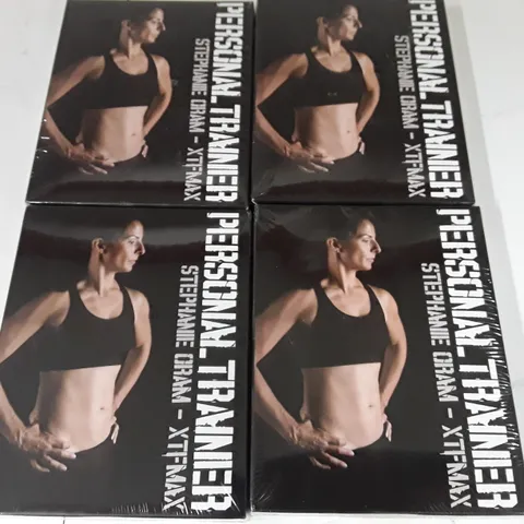 LOT OF 4 SEALED STEPHANIE ORAM PERSONAL TRAINERS DVD SETS