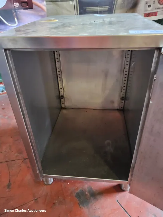 CATERING STAINLESS STEEL CUPBOARD