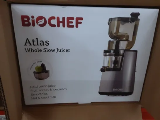 BOXED BIOCHEF ATLAS WHOLE SLOW JUICER