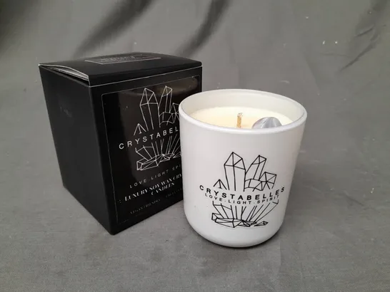 BOXED CRYSTABELLES LUXURY SOY WAX CANDLE