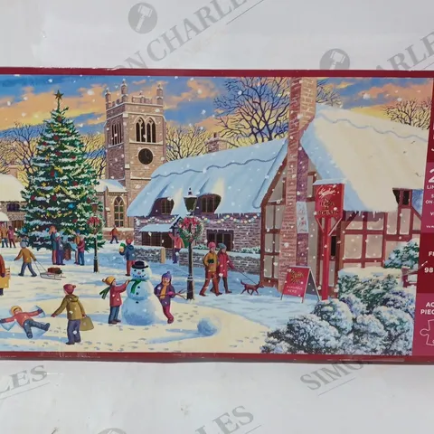 BOXED LIMITED EDITION CHRISTMAS PANORAMIC 1000 PIECE JIGSAW