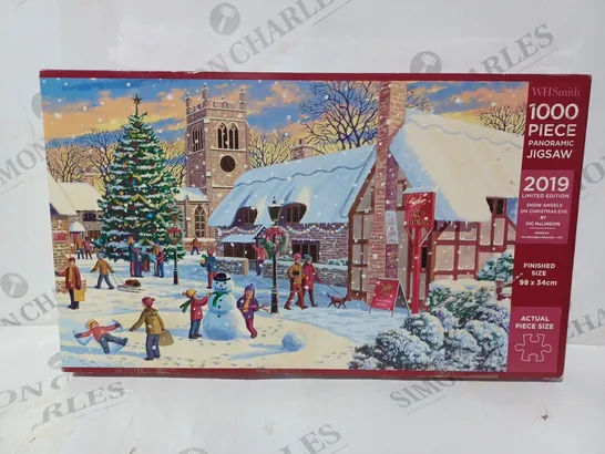 BOXED LIMITED EDITION CHRISTMAS PANORAMIC 1000 PIECE JIGSAW