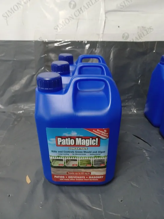 LOT OF 3 PATIO MAGIC CONCENTRATE CLEANER 2.5L