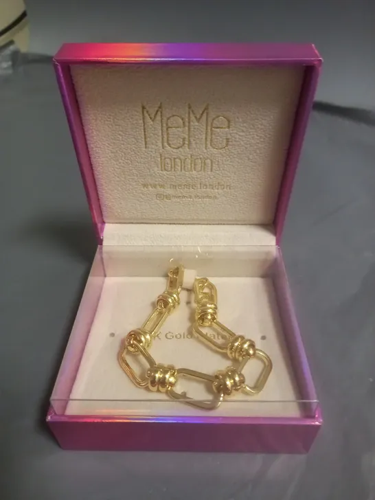 MEME LONDON 18K CAROT GOLD BRACELET