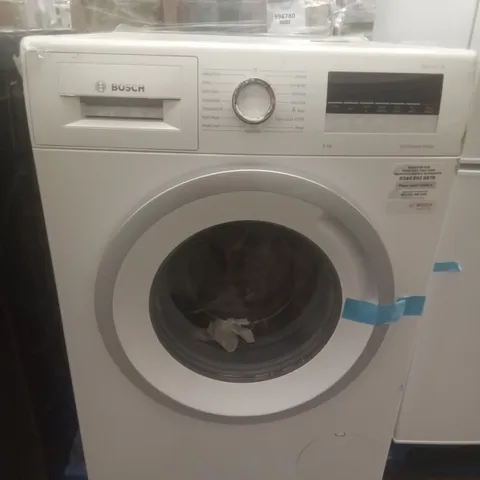 GRADE 1 BOSCH 8KG WASHING MACHINE 1400 SPIN WHITE WAN28281GB