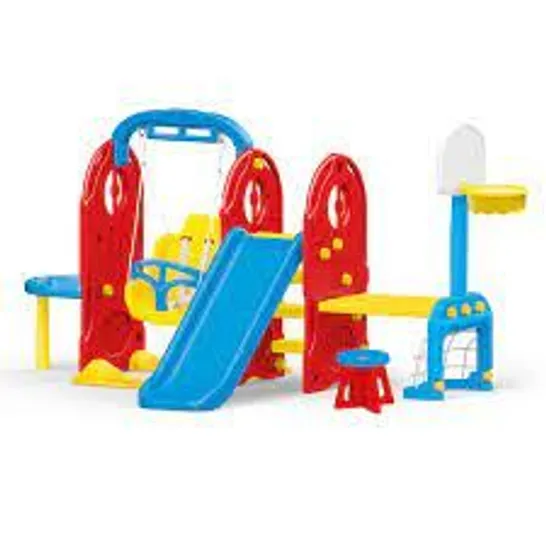 BOXED DOLU 7 IN 1 INDOOR PLAYGROUND