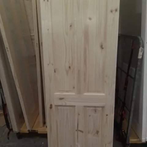  4 PANEL KNOTTY PINE PANEL INTERNAL DOOR 2040×726MM