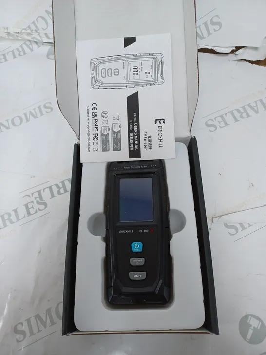 BOXED ERICKHILL EMF TESTER RT-100