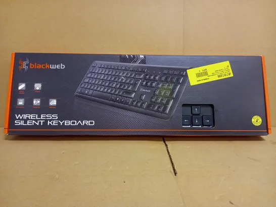 BLACKWEB WIRELESS MEMBRAIN KEYBOARD