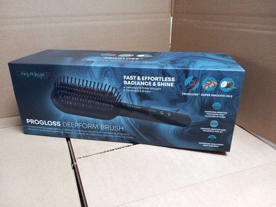 BOXED REVAMP PROFESSIONAL PROGLOSS DEEPFORM BRUSH CERAMIC STRAIGHTENING BRUSH