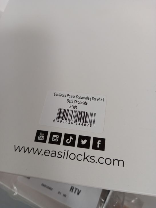 Easilocks Set of 2 HD Fibre Scrunchies x3 BOXES