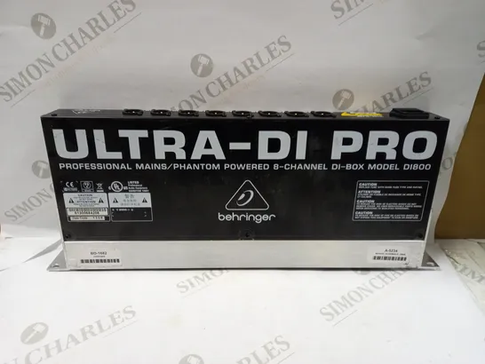 BEHRINGER DI800 ULTRA-DI PRO