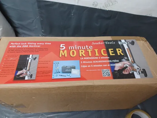 SOUBER TOOLS 5 MINUTE MORTICER WITH CASE