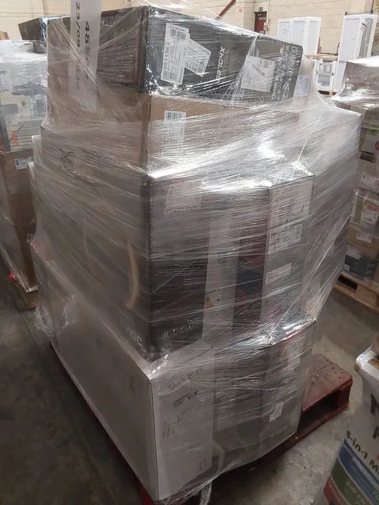 PALLET OF APPROXIMATELY 19 UNPROCESSED RAW RETURN TELEVISIONS AND MONITORS TO INCLUDE;