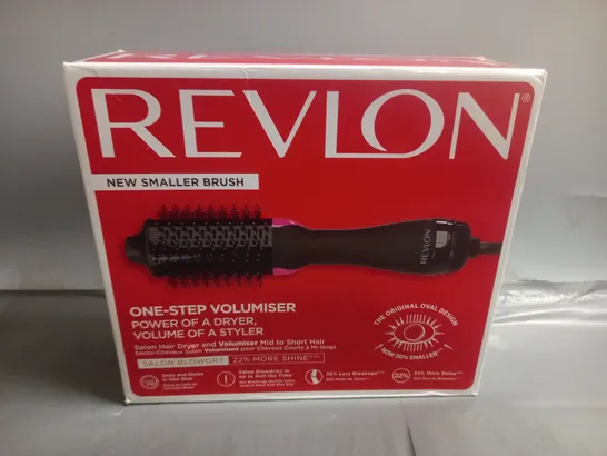 BOXED REVLON ONE-STEP VOLUMISER BRUSH