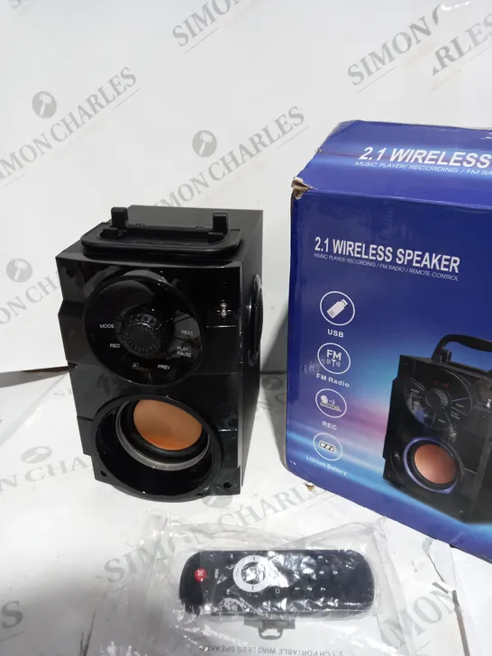 2.1 WIRELESS SPEAKER MODEL S37