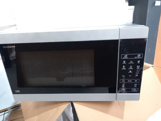 SHARP YC-MS51U-S SOLO DIGITAL MICROWAVE OVEN 900W, 11 POWER LEVELS - SILVER