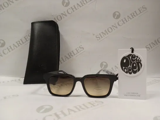 SEALED PRETTY GREEN SQUARE FRAME ACETATE SUNGLASSES