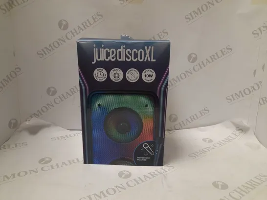 JUICE DISCO-XL KARAOKE SET WITH MICROPHONE